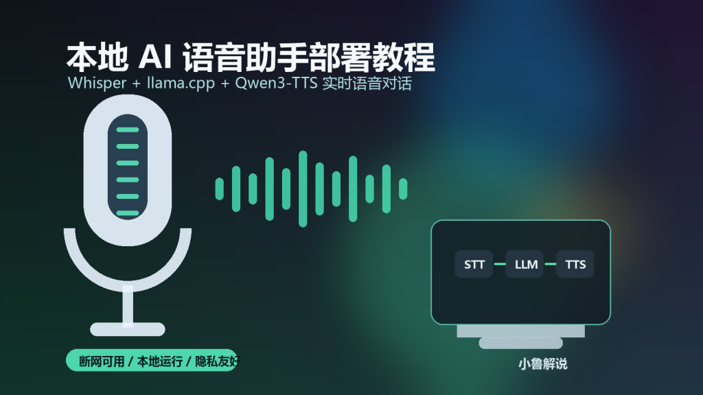 鏈湴 AI 璇煶鍔╂墜閮ㄧ讲鏁欑▼灏侀潰