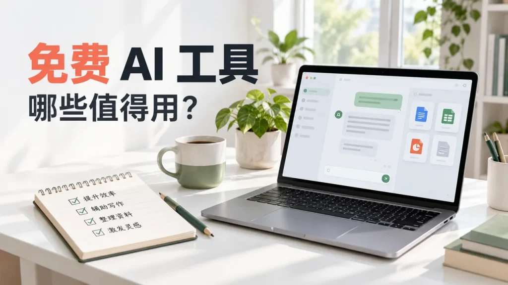 免费 AI 工具选择指南主题封面